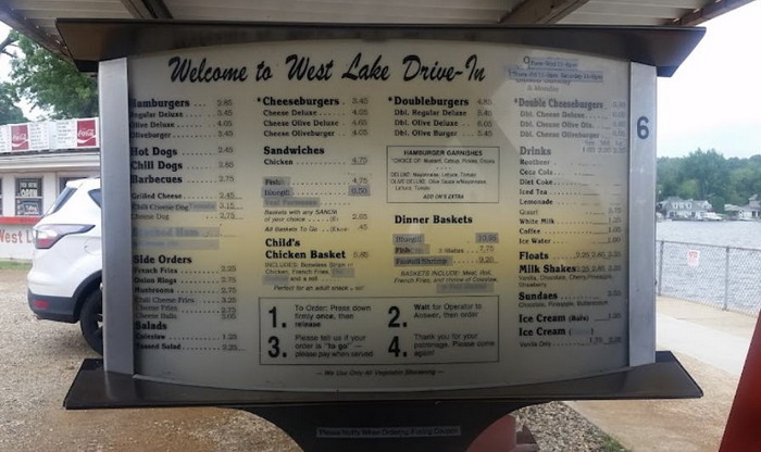 West Lake Drive-In - Photo From Old Web Site (newer photo)